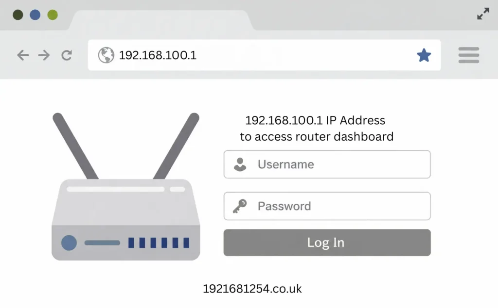 192.168.100.1 login